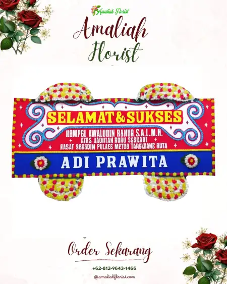 Papan Bunga Ucapan Selamat Kemlagi